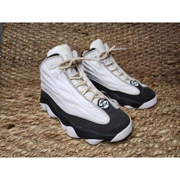 Nike Air Jordan Jumpman Pro Strong GS 6Y White off Noir Blue Tint DC7911-105 - Picture 5 of 10